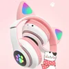 Bluetooth slušalice STN-28 roze