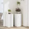 Stalci za biljke 2 kom bijeli 30 x 30 x 70 cm konstruirano drvo