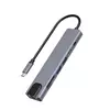 HUB type C 7u1 4K HDMI USB X 2 PD SD/TF 1 X U ( 55-077 )