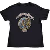 The Rolling Stones Sixty Dragon Globe (Foiled) Black XL Majica