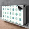 tulup.si Dekoracija za radiatorje Zelene pike 110x60 cm