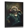 Plakat živalski gangster maček - 30x45 no frame