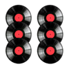 Bertoni Home Unisexs 6 Round Table Pads Set Vinyl