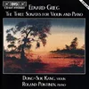 GRIEG E note za klavir THREE SONATAS FOR VL.AND piano
