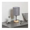 Brilagi - Stona lampa NUBILA WOOD 1xE27/25W/230V hrast/siva