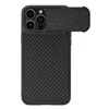 Maska za iPhone 14 Pro Nillkin Synthetic Fiber S crna