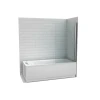 Paravan za kadu MINOTTI JD 80 80x140 6mm staklo