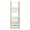 Hanah Home Frida 60 Cm White Polica za knjige 59.3x191x35.2cm, Bela