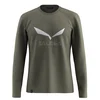Salewa SOLIDLOGO DRY M L/S TEE, muška planianrska majica, zelena 27340