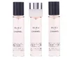 Chanel Muška tolaletna voda Bleu de Chanel, EDT, 3x20 ml