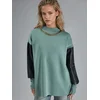 My fashion Pulover Pullover pastelno zelena