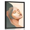 Plakat ženska lepota Peach Fuzz - 20x30 silver