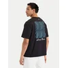 Calvin Klein Jeans Majica SS 16s CK TRVL LV04RG816G Črna Regular Fit