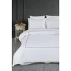 Luxury Atelier Design Posteljina premium kolekcija bordura 400TC king size dupla za bracni krevet 100%damast saten