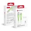 FORCELL USB-A–Lightning kabel Forcell F-Energy 2,4 A, 12 W, silikonski, 1 m, C343, zelen