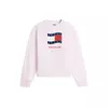 Tommy Jeans Majica mornarska/rosé/rdeča/bela