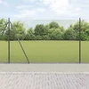 Zavareno žičano ogradno mreža s betonskom podlogom 50 x 1,5 m