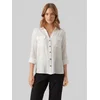 Vero Moda Srajca Bumpy 10275283 Bela Regular Fit