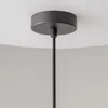 Maytoni viseča luč Cambio, rjava, O 47,5 cm, filc, E27 - Dnevna soba/jedilnica - Sodobni - rjava, črna - Tkanine/tekstil