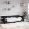 Dnevni krevet crni 80 x 200 cm od tkanine