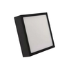 LED plafonsko svetlo LED/12,5W/230V 3000/3500/4000K 17x17 cm crna