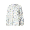 ZABAIONE Bluza Jo44sy modra / svetlo modra / svetlo rjava / bela