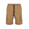 Cargo Shorts with drawstring darksand