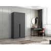 Hanah home Ormar Kale Plus Membrane Anthracite 90x210x52cm Antracit