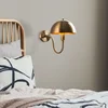 Opviq Zidna lampa Togg-14826, 20x35x27cm, IP20, Zlatna boje