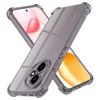 Techsuit Shockproof Clear Silicone zaštitna maskica za Honor 400 - smoke crna