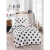 Hanah home Set Single posteljine Mixpuan, 140x200cm, Beli