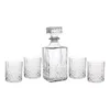 Set of decanter and whisky tumblers, 5 pieces, glass - BarCraft