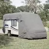 Navlake za kamper sive 610x235x275 cm netkana tkanina