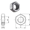 MATICA M18 ZN DIN934