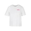 Womens T-shirt Three In A Row white