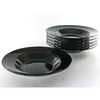 Creatable Krožnik Za testenine Italien Party Black, 6-Delni