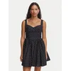 Bardot Cocktail obleka Coletta 60470DB Črna A-Line Fit