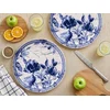 Hermia Set servisnih tanjira, 6 komada, Plavi