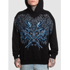 Affliction Toxic Wrath moški pulover s kapuco black
