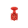 PCE Vtičnica 32A 5P 400V /75x75/ rdeča IP44 TWIST 325-6f7
