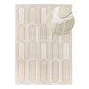 Kremno bela preproga 200x290 cm Flora – Universal