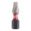 Milwaukee Udarni bitovi SL SHOCKWAVE ojačani 1/4” Gen II SL1.2x6.5 25 mm 2/1