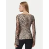 Guess Bluza W6BP23 K6260 Bež Regular Fit