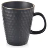 shumee Črna keramična skodelica TEA TIME 420 ml