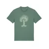 Life-Tree Majica Organic Fairwear Treehugger turkizna