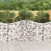Lučne gabionske košare 12kom 200x30x100/120cm pocinčano željezo