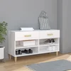 Ormarić za cipele bijeli 102 x 35 x 55 cm od konstruiranog drva
