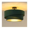 Duolla - Plafonski luster KOBO 1xE27/15W/230V O 45 cm zelene boje