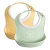 babybjörn® set dveh manjših slinčkov powder yellow/powder green
