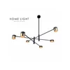 VESTA LED Luster 510 28W 3000K mesing-crni